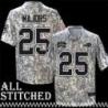 Billy Majors Jersey Buffalo Bills #25 2024 Salute to Service Camo