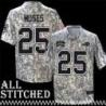 Haven Moses Jersey Buffalo Bills #25 2024 Salute to Service Camo