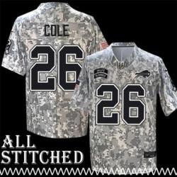 Linzy Cole Jersey Buffalo Bills #26 2024 Salute to Service Camo