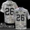 George Saimes Jersey Buffalo Bills #26 2024 Salute to Service Camo