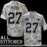 Ron Pitts Jersey Buffalo Bills #27 2024 Salute to Service Camo