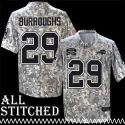 Derrick Burroughs Jersey Buffalo Bills #29 2024 Salute to Service Camo