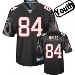Roddy White Youth Football Jersey -#84 Atlanta Youth Jersey(Black)