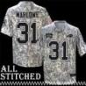 Dean Marlowe Jersey Buffalo Bills #31 2024 Salute to Service Camo