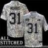 Sammy Morris Jersey Buffalo Bills #31 2024 Salute to Service Camo