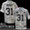 Dwayne Wright Jersey Buffalo Bills #31 2024 Salute to Service Camo