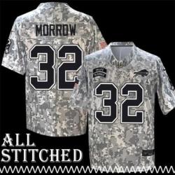 Nicholas Morrow Jersey Buffalo Bills #32 2024 Salute to Service Camo