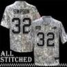 O.J. Simpson Jersey Buffalo Bills #32 2024 Salute to Service Camo