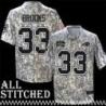 Ron Brooks Jersey Buffalo Bills #33 2024 Salute to Service Camo