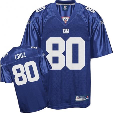 Victor Cruz NY-G Football Jersey - NY-G #80 Football Jersey(Blue)