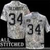 Cookie Gilchrist Jersey Buffalo Bills #34 2024 Salute to Service Camo