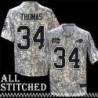 Thurman Thomas Jersey Buffalo Bills #34 2024 Salute to Service Camo