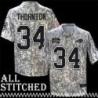 Bubba Thornton Jersey Buffalo Bills #34 2024 Salute to Service Camo