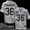 Jerome Henderson Jersey Buffalo Bills #36 2024 Salute to Service Camo