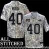 Roland Moss Jersey Buffalo Bills #40 2024 Salute to Service Camo
