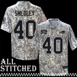 Eric Smedley Jersey Buffalo Bills #40 2024 Salute to Service Camo