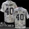 Shaud Williams Jersey Buffalo Bills #40 2024 Salute to Service Camo