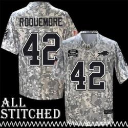 Durwood Roquemore Jersey Buffalo Bills #42 2024 Salute to Service Camo
