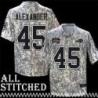 Glenn Alexander Jersey Buffalo Bills #45 2024 Salute to Service Camo