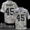 Carey Bender Jersey Buffalo Bills #45 2024 Salute to Service Camo