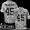 Hilton Crawford Jersey Buffalo Bills #45 2024 Salute to Service Camo