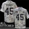 Anthony Steels Jersey Buffalo Bills #45 2024 Salute to Service Camo