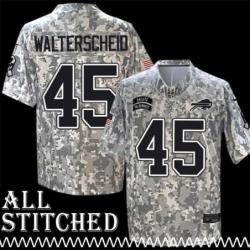 Len Walterscheid Jersey Buffalo Bills #45 2024 Salute to Service Camo