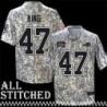 Charlie King Jersey Buffalo Bills #47 2024 Salute to Service Camo