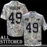 Floyd Hudlow Jersey Buffalo Bills #49 2024 Salute to Service Camo