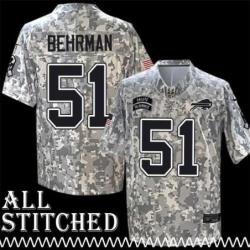 Dave Behrman Jersey Buffalo Bills #51 2024 Salute to Service Camo
