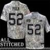 DaShon Polk Jersey Buffalo Bills #52 2024 Salute to Service Camo