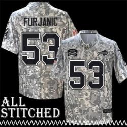 Tony Furjanic Jersey Buffalo Bills #53 2024 Salute to Service Camo