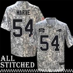 Eugene Marve Jersey Buffalo Bills #54 2024 Salute to Service Camo