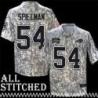 Chris Spielman Jersey Buffalo Bills #54 2024 Salute to Service Camo