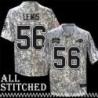 Rich Lewis Jersey Buffalo Bills #56 2024 Salute to Service Camo