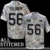 Javon Solomon Jersey Buffalo Bills #56 2024 Salute to Service Camo