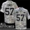 Mike Jones Jersey Buffalo Bills #57 2024 Salute to Service Camo