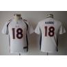 [NEW] Peyton Manning Youth Football Jersey -#18 Denver Youth Jerseys (White)