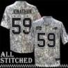 Kingsley Jonathan Jersey Buffalo Bills #59 2024 Salute to Service Camo