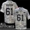 Leonard Burton Jersey Buffalo Bills #61 2024 Salute to Service Camo