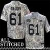 Christian Gaddis Jersey Buffalo Bills #61 2024 Salute to Service Camo
