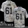 Spencer Long Jersey Buffalo Bills #61 2024 Salute to Service Camo