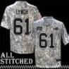 Tom Lynch Jersey Buffalo Bills #61 2024 Salute to Service Camo