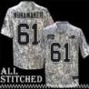 Julian Nunamaker Jersey Buffalo Bills #61 2024 Salute to Service Camo