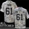 David Snow Jersey Buffalo Bills #61 2024 Salute to Service Camo