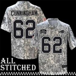 Dick Cunningham Jersey Buffalo Bills #62 2024 Salute to Service Camo