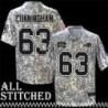Dick Cunningham Jersey Buffalo Bills #63 2024 Salute to Service Camo