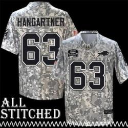 Geoff Hangartner Jersey Buffalo Bills #63 2024 Salute to Service Camo
