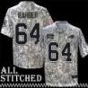 Stew Barber Jersey Buffalo Bills #64 2024 Salute to Service Camo