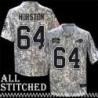 Chuck Hurston Jersey Buffalo Bills #64 2024 Salute to Service Camo